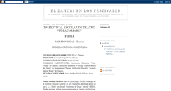 Desktop Screenshot of festivaleselzahori.blogspot.com