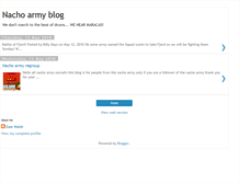Tablet Screenshot of nachoarmy.blogspot.com