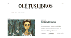 Desktop Screenshot of oletuslibros.blogspot.com