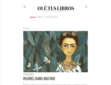 Tablet Screenshot of oletuslibros.blogspot.com