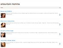 Tablet Screenshot of amountainmomma.blogspot.com