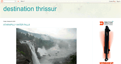 Desktop Screenshot of destinationthrissur.blogspot.com