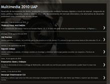Tablet Screenshot of multimedia2010uap.blogspot.com