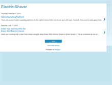 Tablet Screenshot of myelectricshaver.blogspot.com