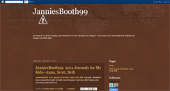 Desktop Screenshot of janniesbooth99.blogspot.com