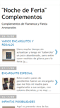 Mobile Screenshot of nochedeferiacomplementos.blogspot.com