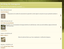 Tablet Screenshot of elblogdezaragoza.blogspot.com