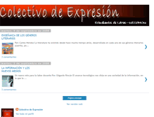 Tablet Screenshot of catedraexpresion2.blogspot.com
