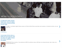 Tablet Screenshot of musicalegionaria.blogspot.com
