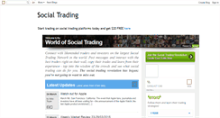 Desktop Screenshot of copyatrader.blogspot.com