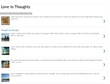 Tablet Screenshot of loveinthoughts.blogspot.com