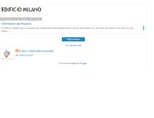 Tablet Screenshot of edificio-milano.blogspot.com