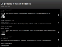 Tablet Screenshot of depoesiasyotras.blogspot.com