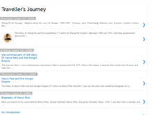Tablet Screenshot of greattravellersdiary.blogspot.com