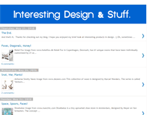 Tablet Screenshot of interestingdesignandstuff.blogspot.com