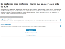 Tablet Screenshot of professores2009.blogspot.com
