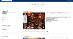 Desktop Screenshot of playandrelax.blogspot.com