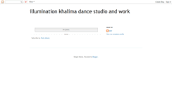 Desktop Screenshot of illuminationkhalimadancestudioandwork.blogspot.com