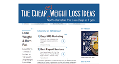 Desktop Screenshot of cheapestweightloss.blogspot.com