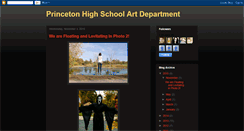 Desktop Screenshot of princetonhighschoolartdepartment.blogspot.com