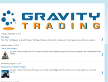 Tablet Screenshot of gravitytrading.blogspot.com