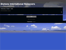 Tablet Screenshot of brytonsremovals.blogspot.com