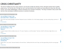 Tablet Screenshot of crisischristianity.blogspot.com