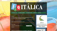 Desktop Screenshot of fyqitalica.blogspot.com
