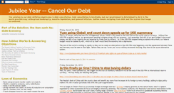 Desktop Screenshot of cancelourdebt.blogspot.com
