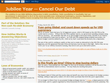 Tablet Screenshot of cancelourdebt.blogspot.com