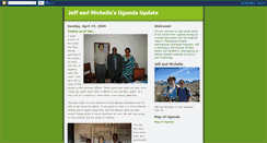 Desktop Screenshot of jeffandmichelleinuganda.blogspot.com