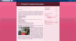 Desktop Screenshot of penalolenencuentro.blogspot.com
