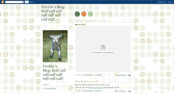 Desktop Screenshot of freddiesblog.blogspot.com