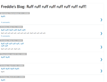 Tablet Screenshot of freddiesblog.blogspot.com