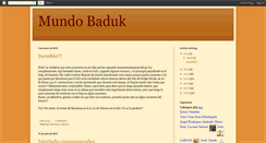 Desktop Screenshot of mundobaduk.blogspot.com