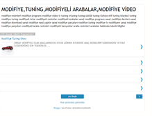 Tablet Screenshot of otomodifiye.blogspot.com