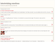 Tablet Screenshot of intertwiningemotions.blogspot.com