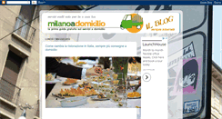 Desktop Screenshot of milanoadomicilio.blogspot.com