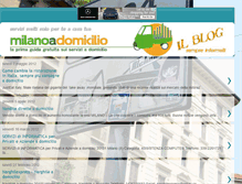 Tablet Screenshot of milanoadomicilio.blogspot.com