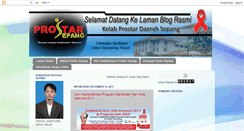 Desktop Screenshot of kelabprostarsepang.blogspot.com