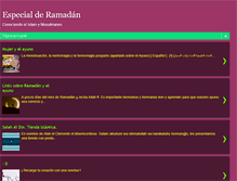 Tablet Screenshot of especialderamadan.blogspot.com