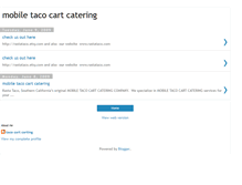 Tablet Screenshot of mobiletacocartcatering.blogspot.com