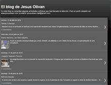 Tablet Screenshot of jesusolivan.blogspot.com