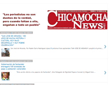 Tablet Screenshot of chicamochanews-garciarovira.blogspot.com