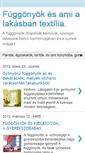 Mobile Screenshot of fuggonylakasdekor.blogspot.com