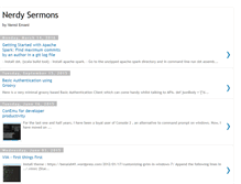 Tablet Screenshot of nerdysermons.blogspot.com