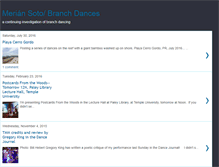 Tablet Screenshot of branchdances.blogspot.com