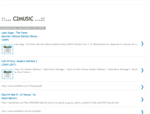 Tablet Screenshot of c2music.blogspot.com