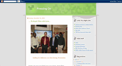 Desktop Screenshot of iampressingon.blogspot.com