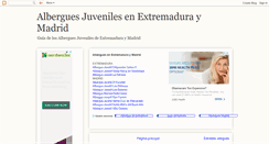 Desktop Screenshot of alberguesextremaduramadrid.blogspot.com